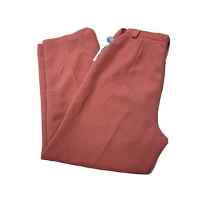 Ingenuity Women's Size 10 Salmon Polyester Dress Pants Fully Lined Flat Front‎